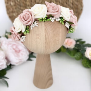 Blóma hárband stórt