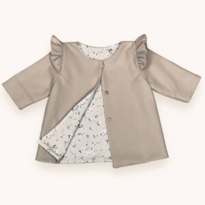 Ungbarna kápa BEIGE