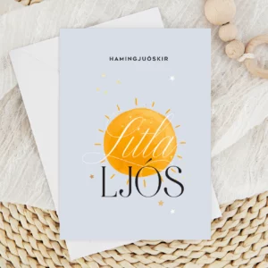 Litla ljós - tækifæriskort