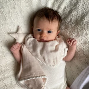 Kúruteppi Star bleikt Organic cotton