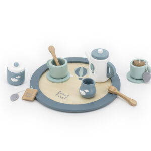 Tesett Blágrænt Label Label