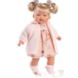 Dúkka með hljóðum 33cm Aitana