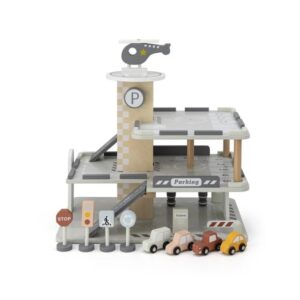 Bílastæðishús með fylgihlutum