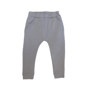 Buxur með vösum Gráar