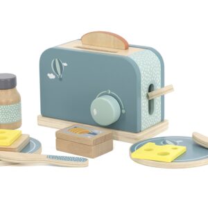 Brauðrist Blátt Label Label