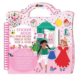 Límmiðabók - dress up fun