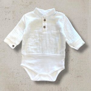 Muslin skyrtusamfella