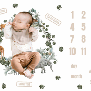 Myndatökumotta/leikteppi Safari