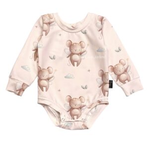 Mouse samfella Bleik