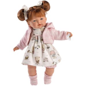 Dúkka með hljóðum Lea